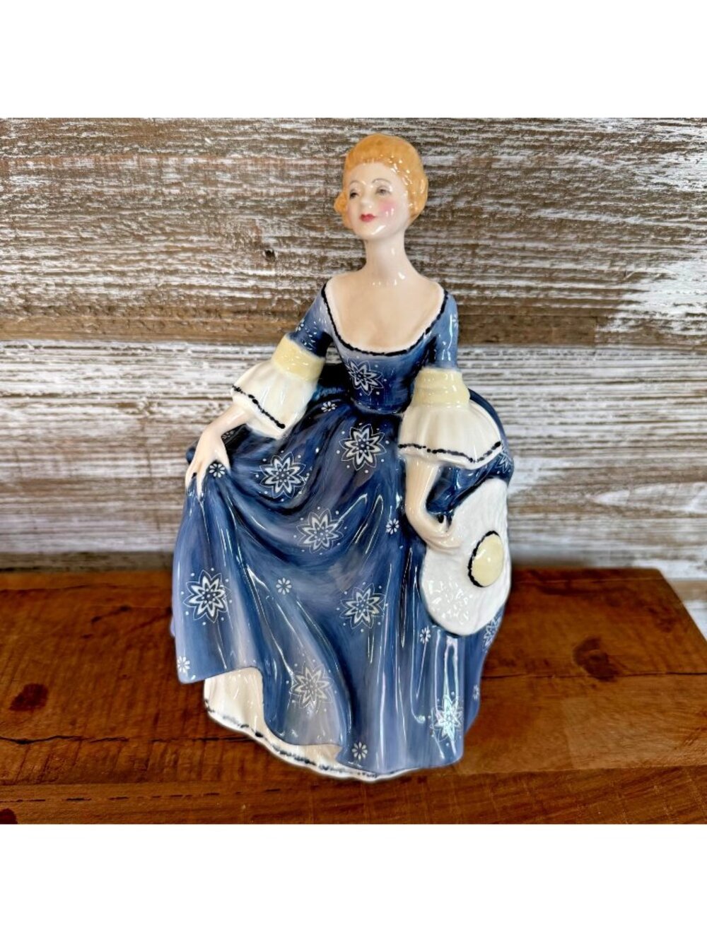 1966 Royal Doulton "HILARY"  Blue Peggy Davies 7.5” Figurine HN 2335 PRISTINE